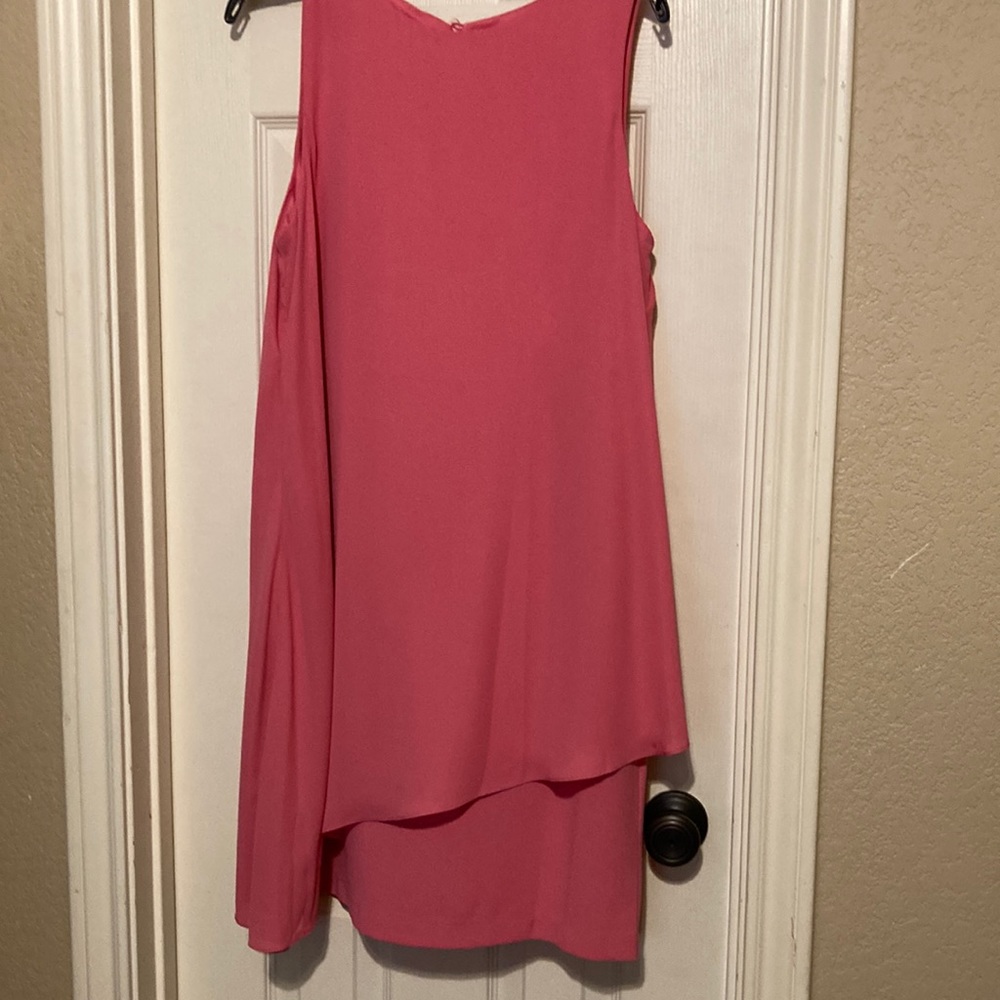 Flattering Bright Sleeveless Dress